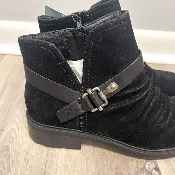 BareTraps Boots Women’s 9W Chrisa Black Ankle - Picture 3 of 9